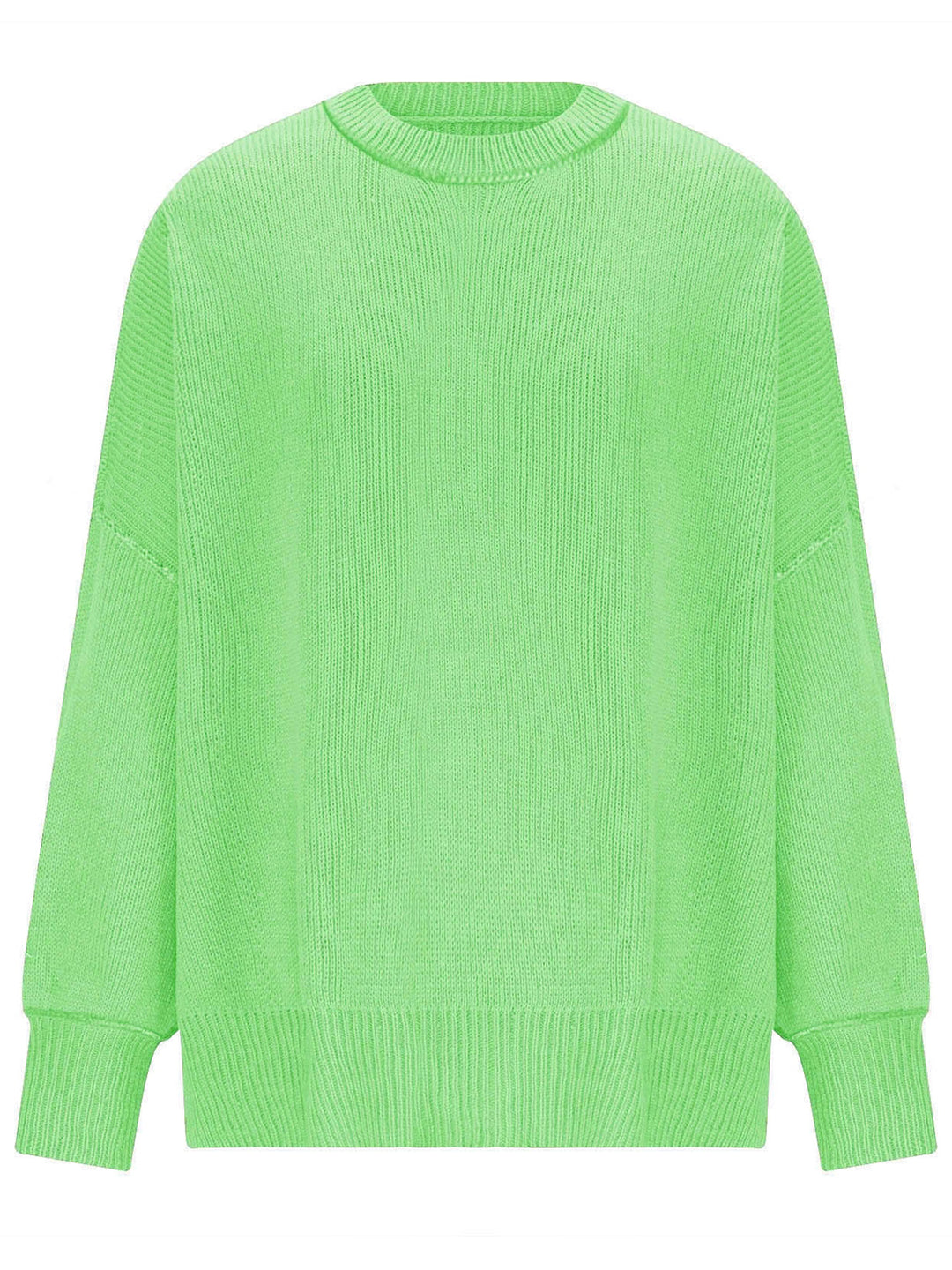 Round Neck Long Sleeve Sweater