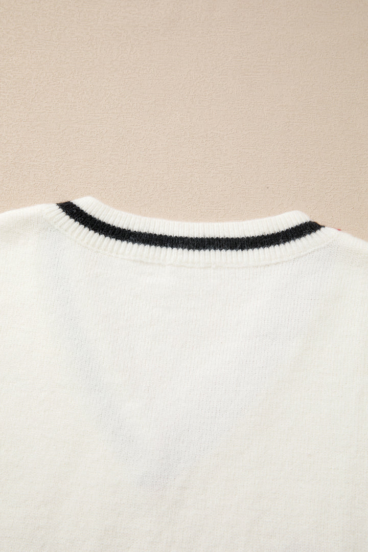 GAME DAY V-Neck Sweater Vest